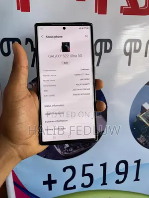 Photo - Samsung Galaxy S22 Ultra 128 GB Black