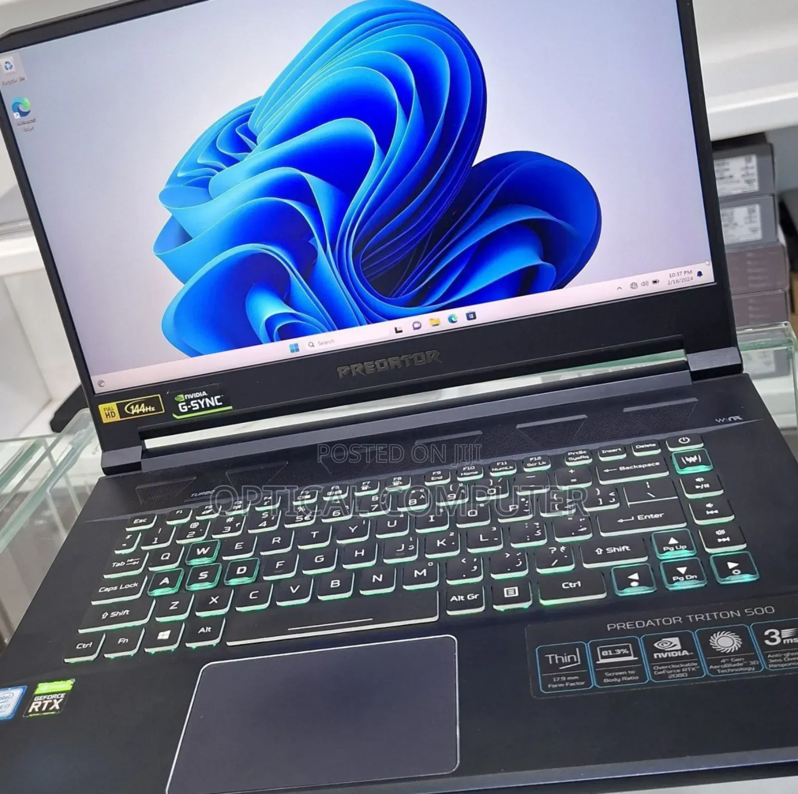 New Laptop Acer Predator Helios 300 16GB Intel Core i7 SSD 1T