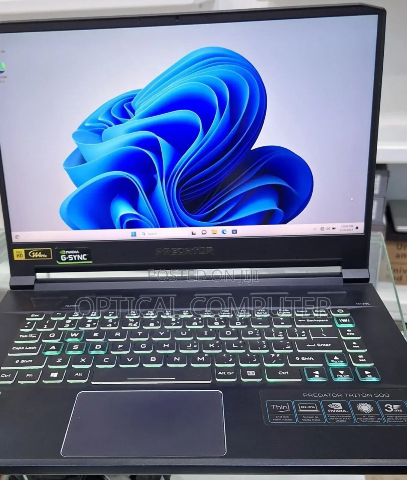 New Laptop Acer Predator Helios 300 16GB Intel Core i7 SSD 1T