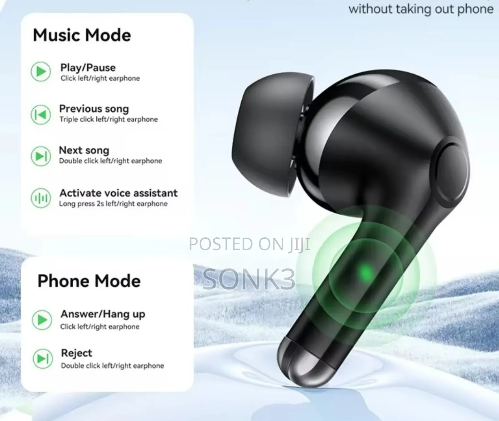 Earphome Modern and Durable