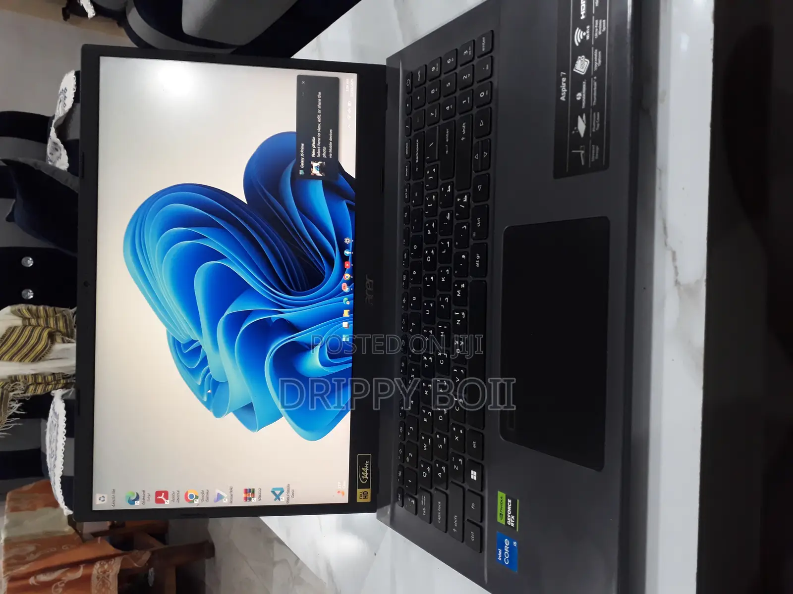 Laptop Acer Aspire 7 8GB Nvidia SSD 512GB