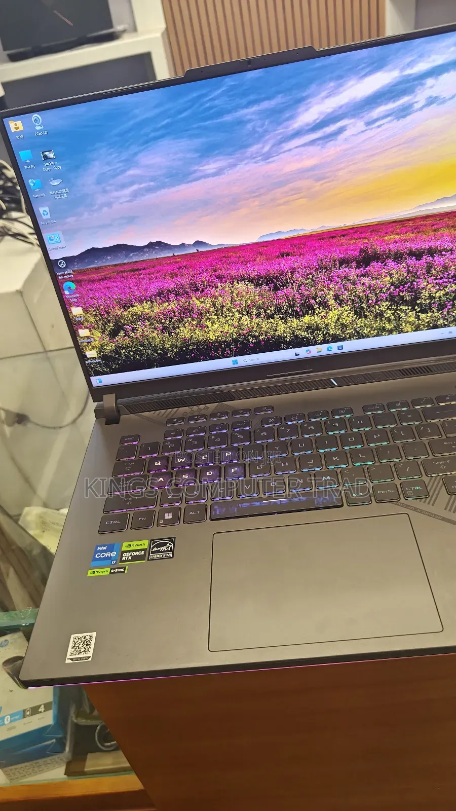 New Laptop Asus ROG Strix G16 G614 16GB Intel Core I7 SSD 1T