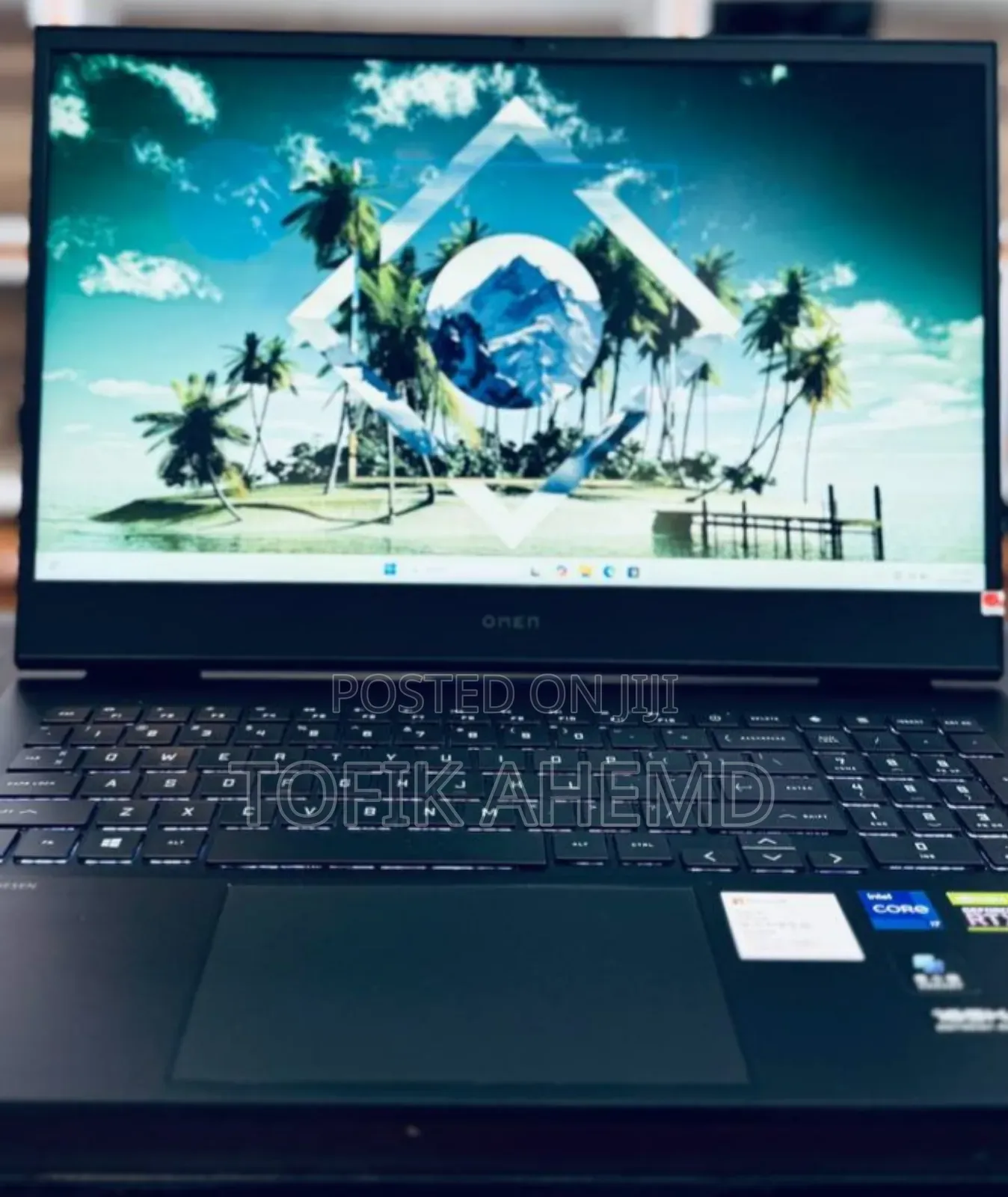 New Laptop HP Omen 15 16GB Intel Core I7 SSD 512GB