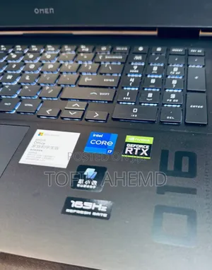 New Laptop HP Omen 15 16GB Intel Core I7 SSD 512GB