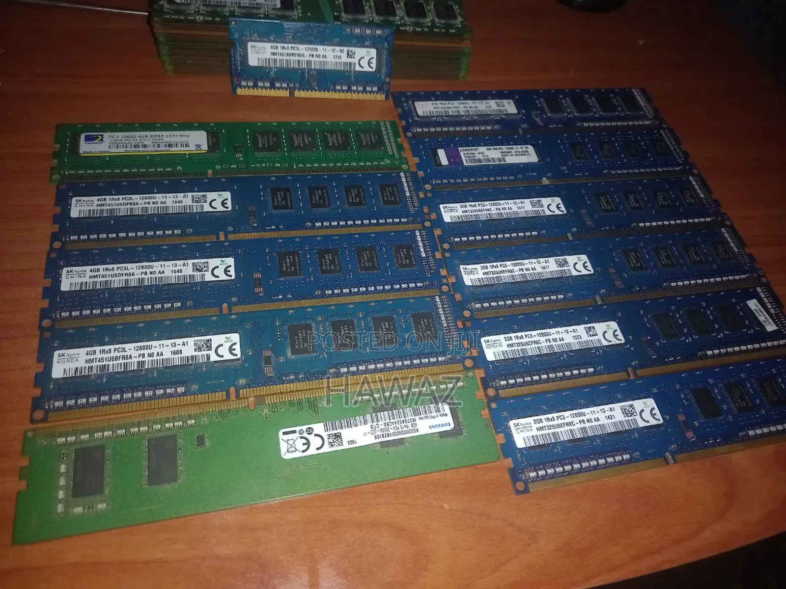 የማይሰራ/የተበላሹ Hard Disk እና Ram እንገዛለን