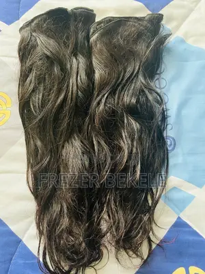 Photo - Premium Quality Original Brazilian Human Hair 8''-2 Piece