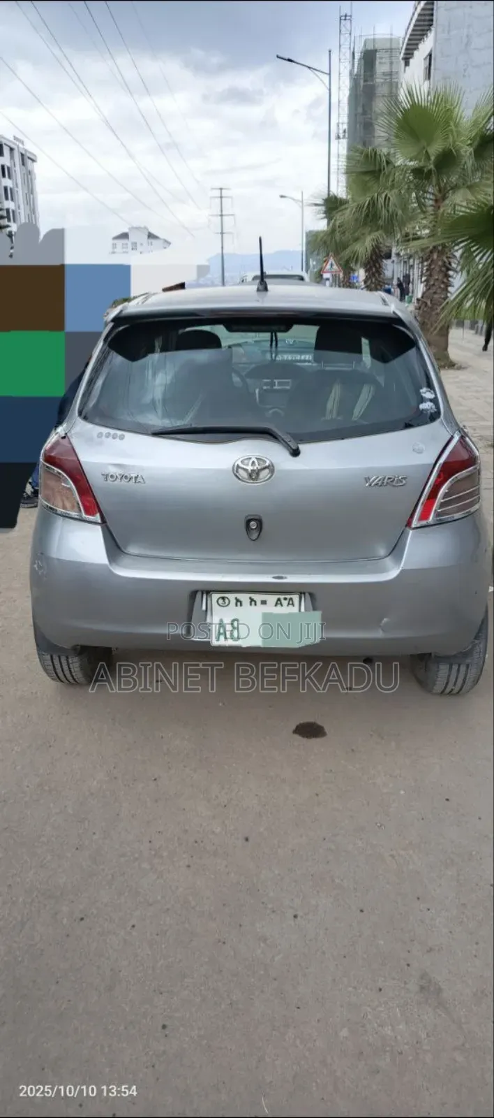 Toyota Vitz 1.0 FWD 5dr 2007 Gray