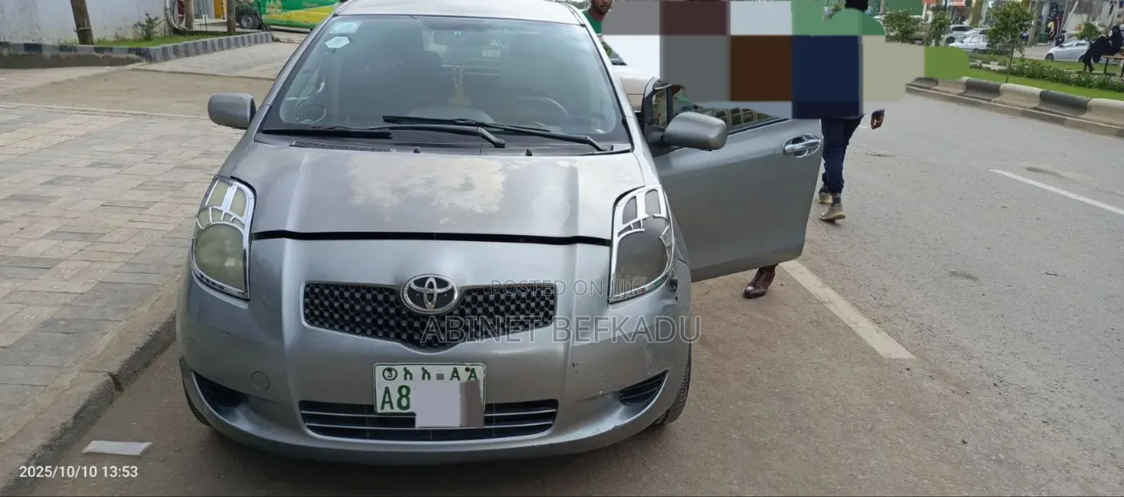 Toyota Vitz 1.0 FWD 5dr 2007 Gray