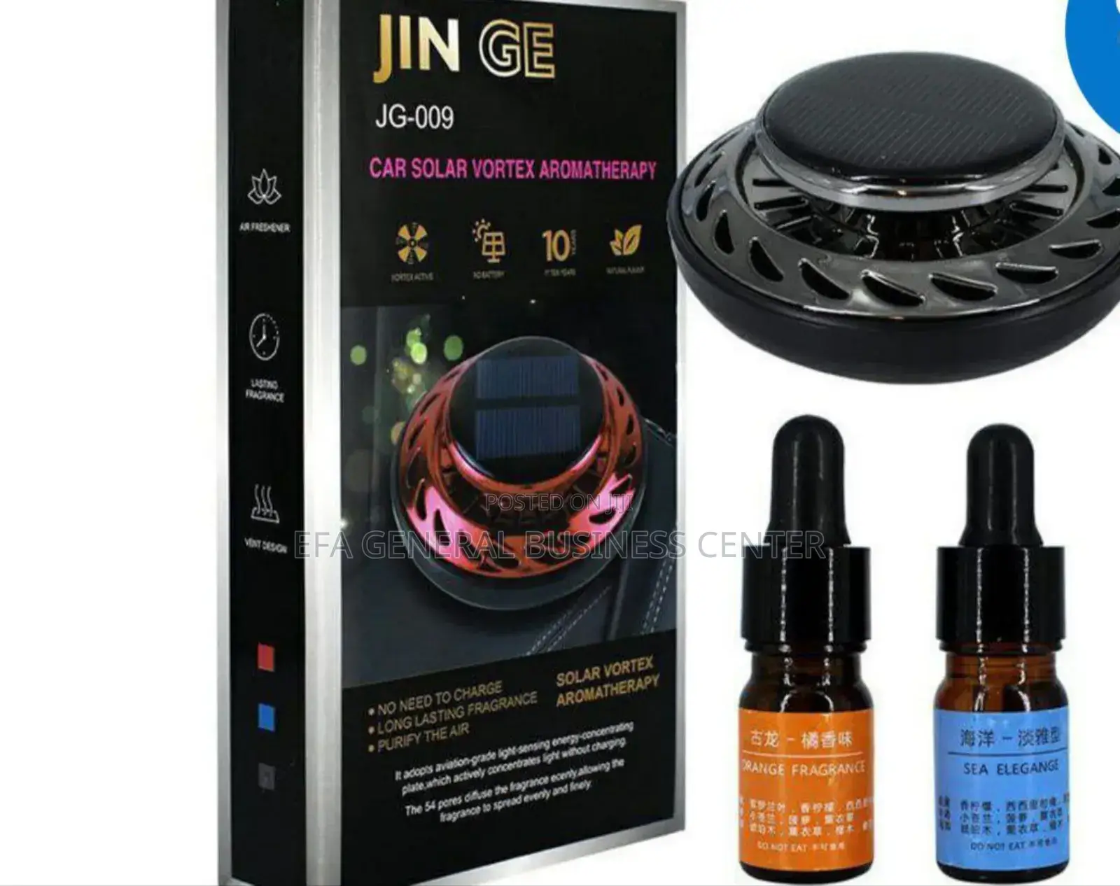 Car Solar Vortex Aromatherphy