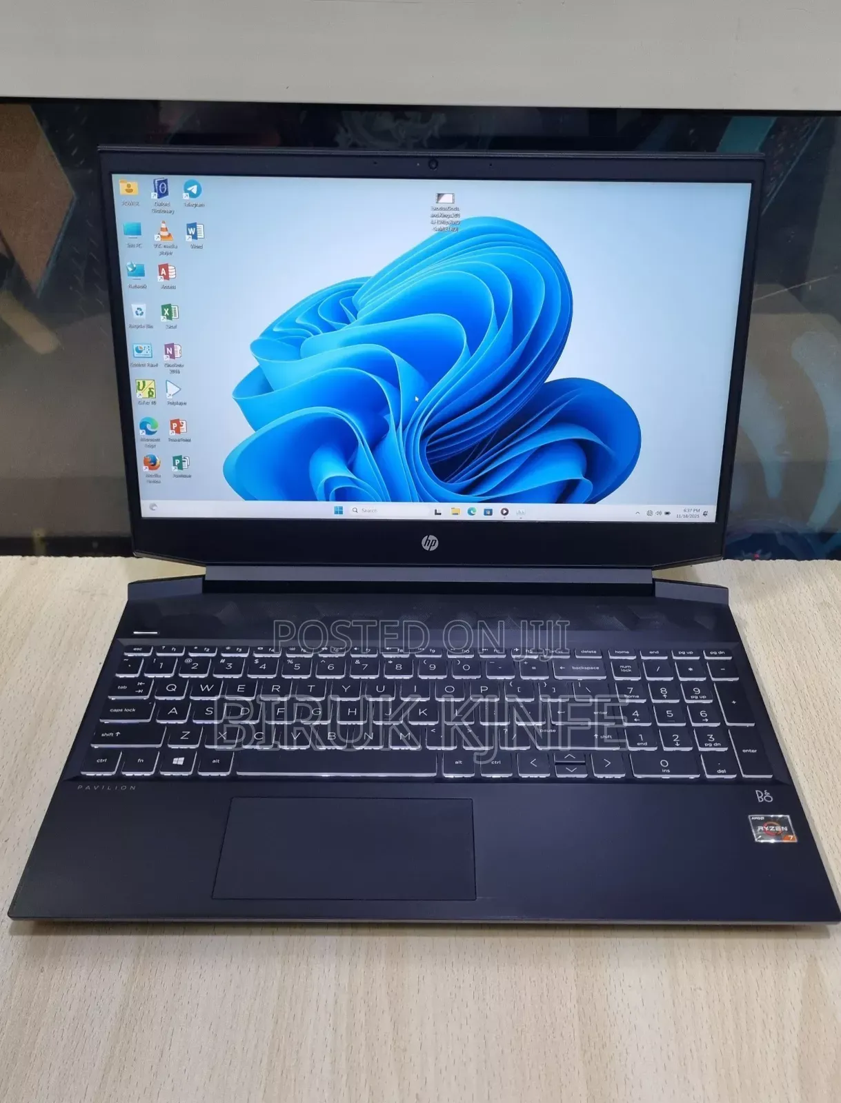 New Laptop HP Pavilion Power 15 16GB Intel Core I7 SSD 512GB