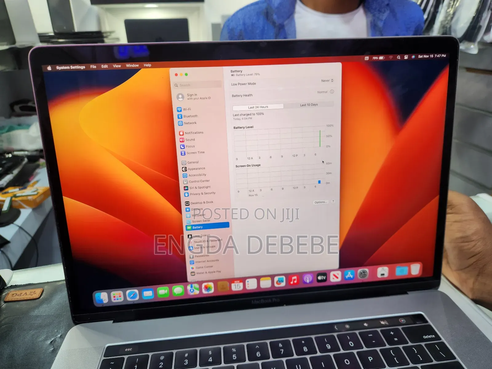 Laptop Apple MacBook Pro 2017 16GB Intel Core I7 SSD 256GB