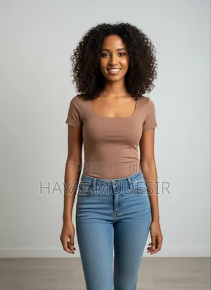 Brown Tee Top