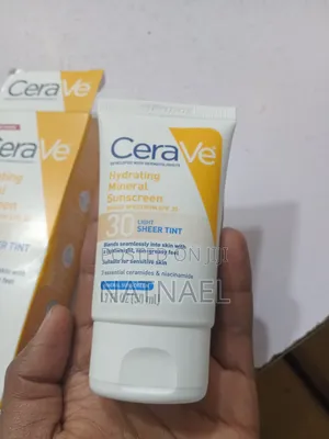 Cerave Hydrating Mineral Sunscreen Sheer Tint SPF 30