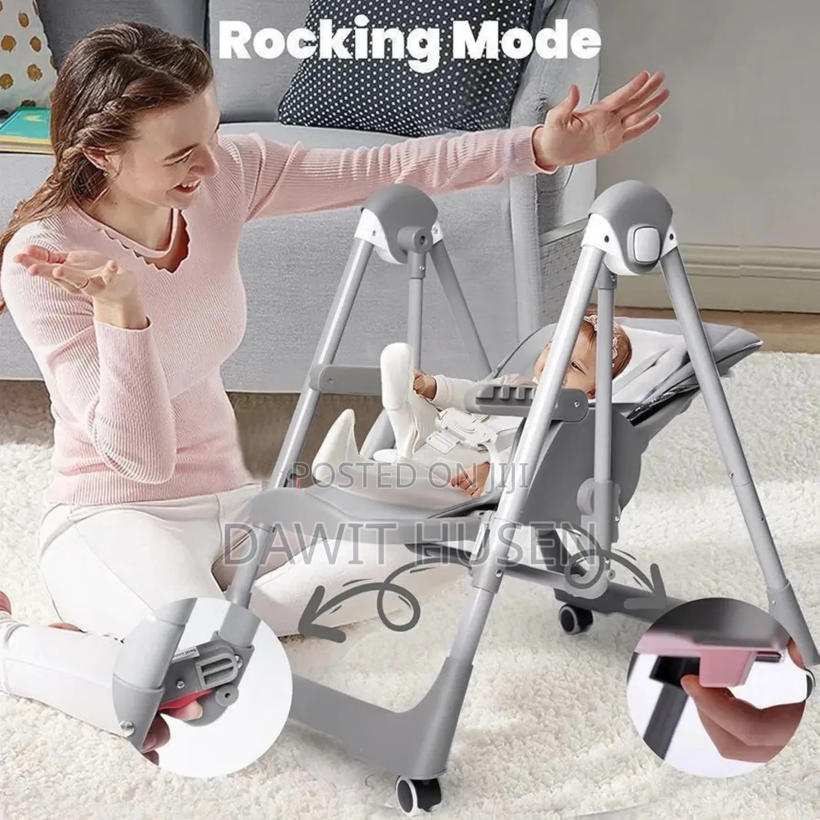 5 in 1 High Chair and Multifunctional