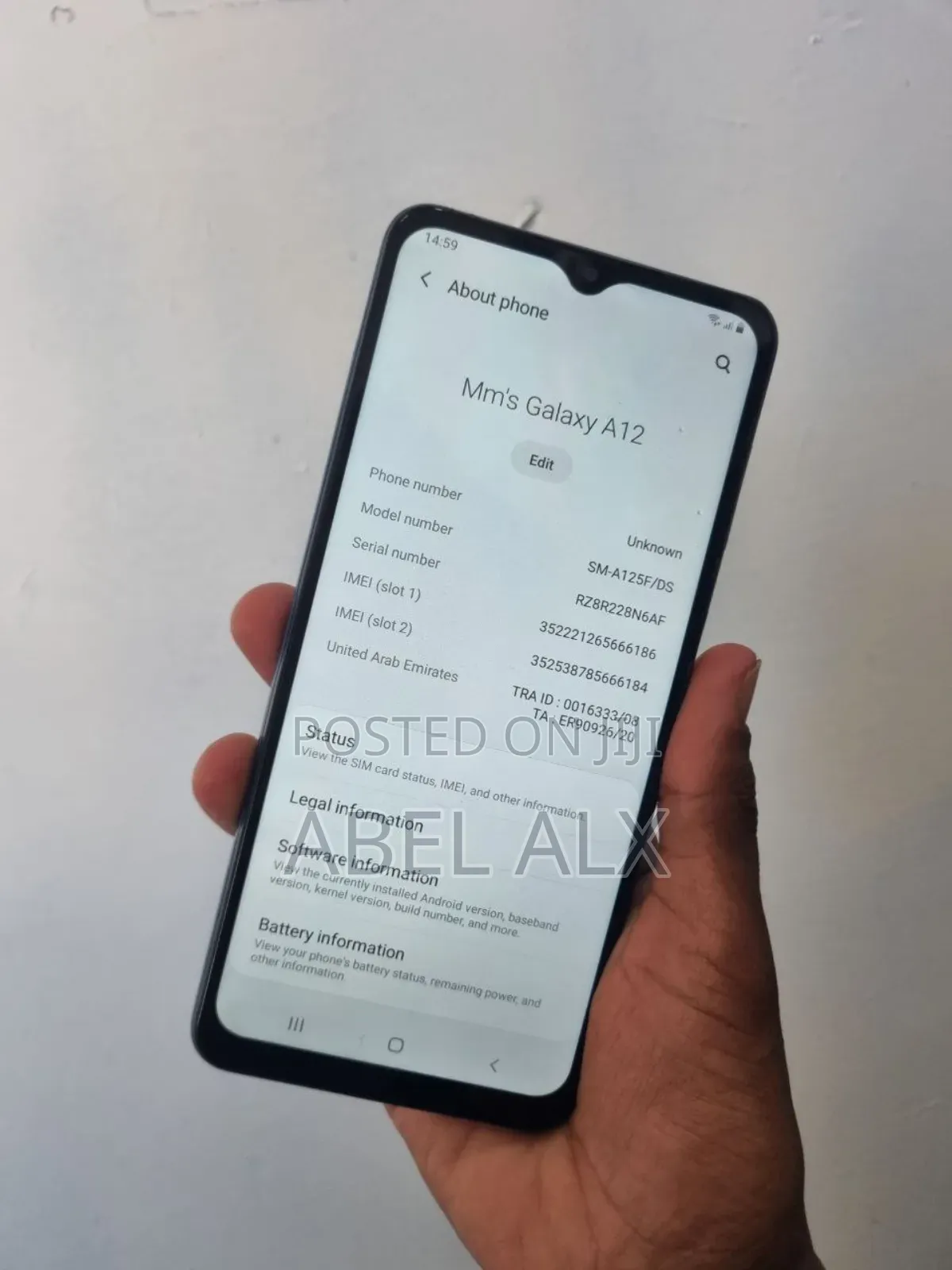 Samsung Galaxy A12 64 GB Blue