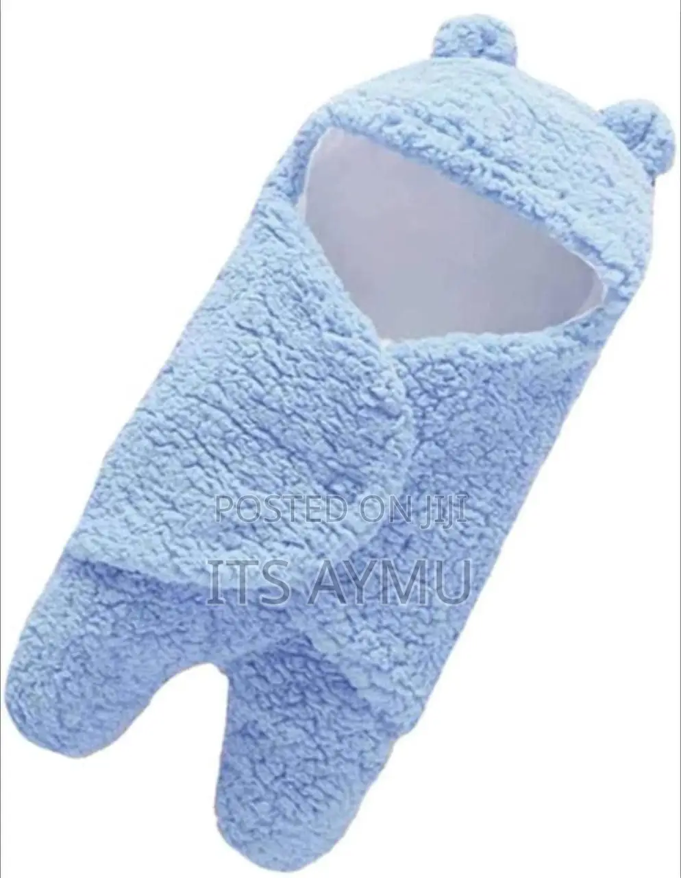 Baby Swaddle Blanket (ከላይ ፈር ውስጡ ኮተን ማቀፍያ )