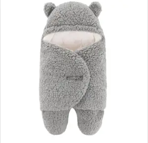 Baby Swaddle Blanket (ከላይ ፈር ውስጡ ኮተን ማቀፍያ )