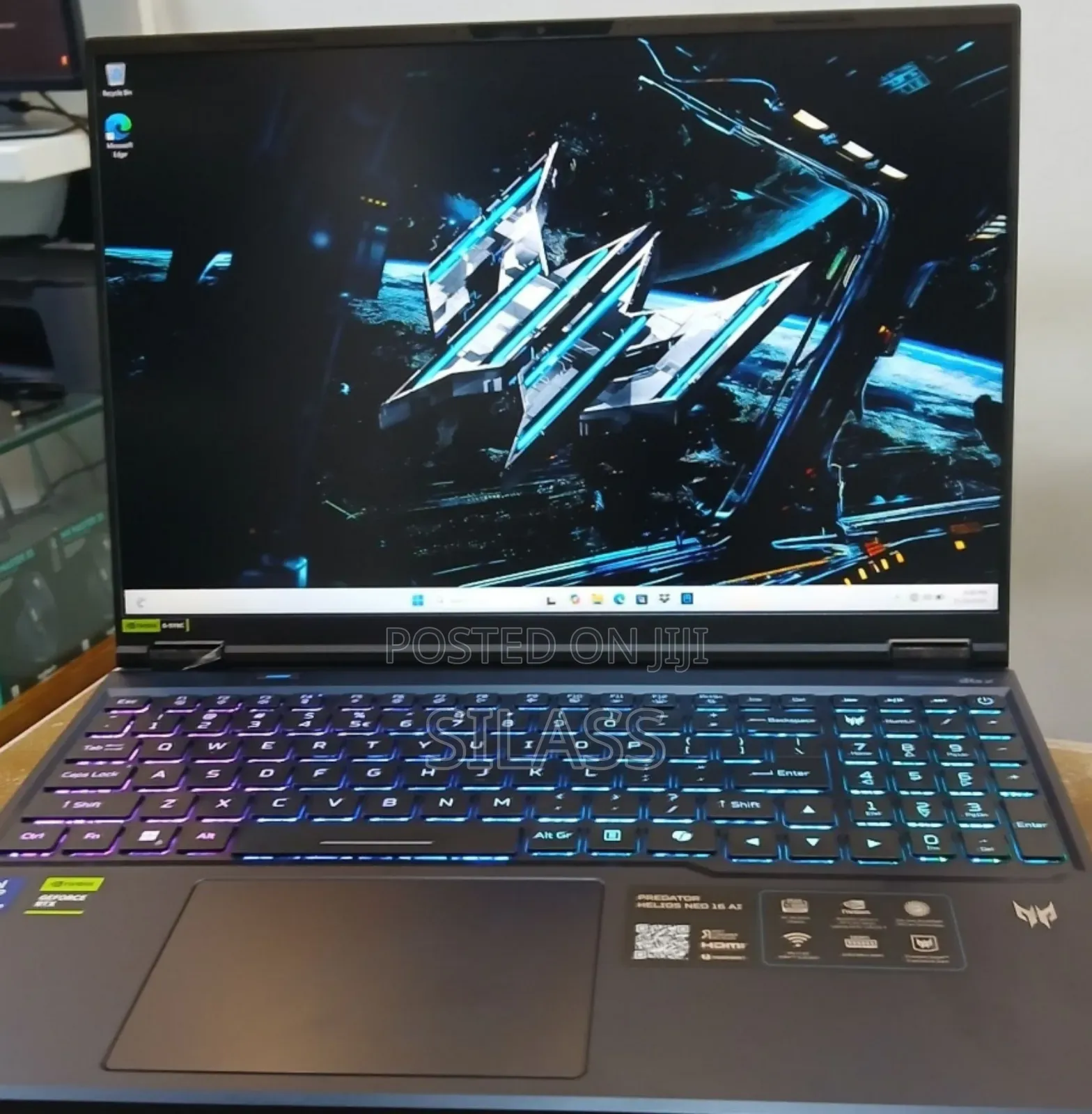 New Laptop Acer Predator Helios Neo 16 32GB Intel Core Ultra 9 SSD 1T