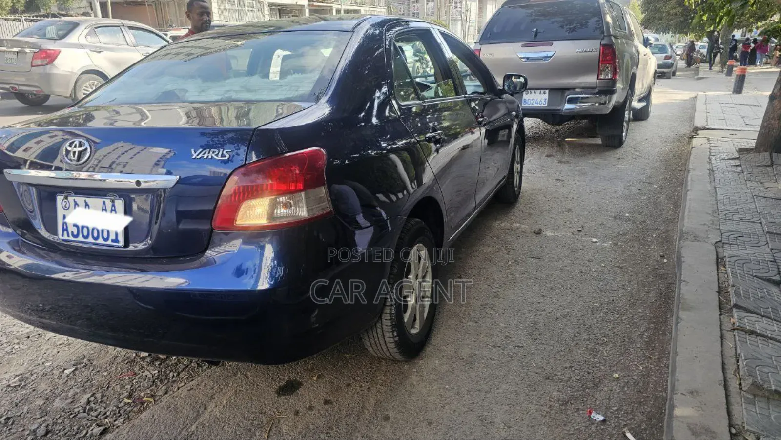 Toyota Yaris 2008 Blue