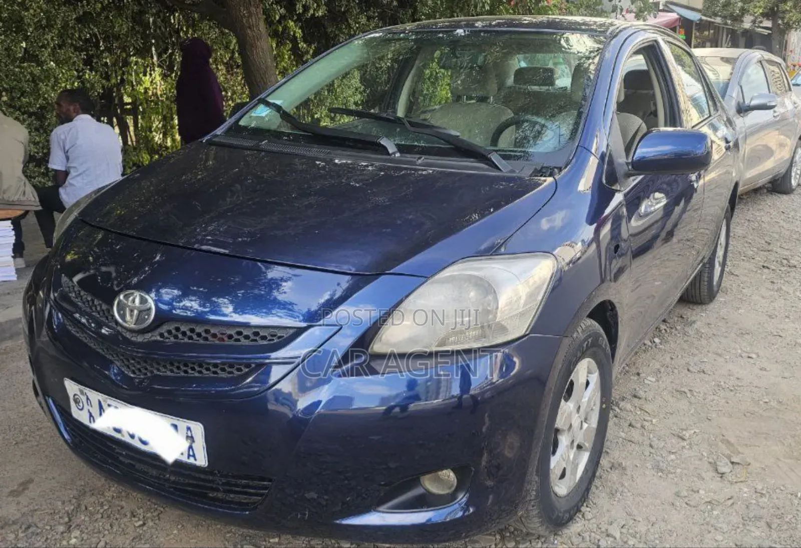Toyota Yaris 2008 Blue