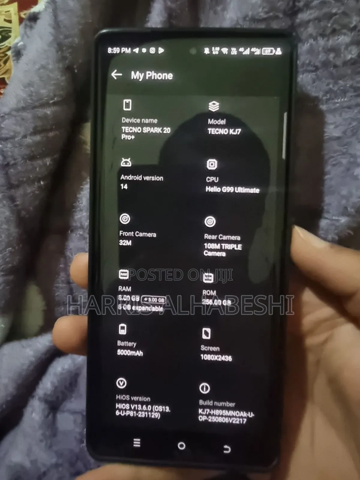 Tecno Spark 20 Pro Plus 256 GB Blue