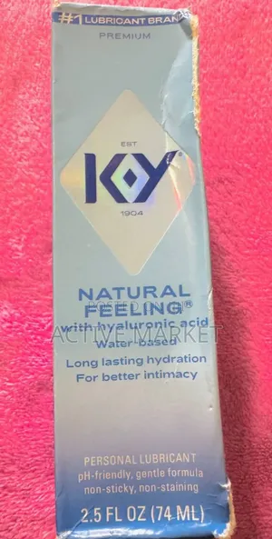 Photo - K-Y Natural Feelings Water_based Lubricant 74g