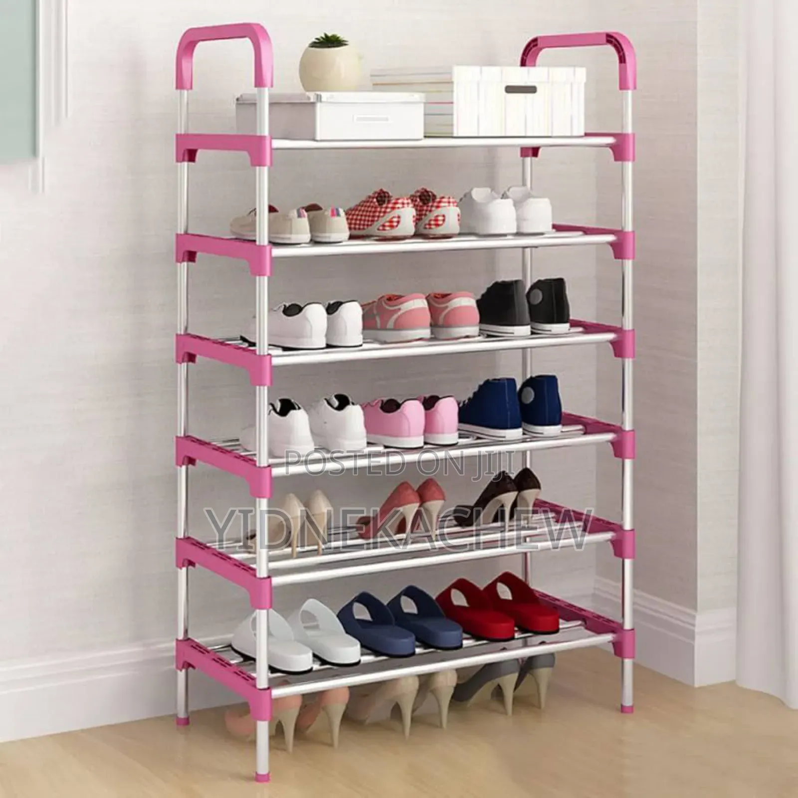6 Layers Adjustable Shoes Rack