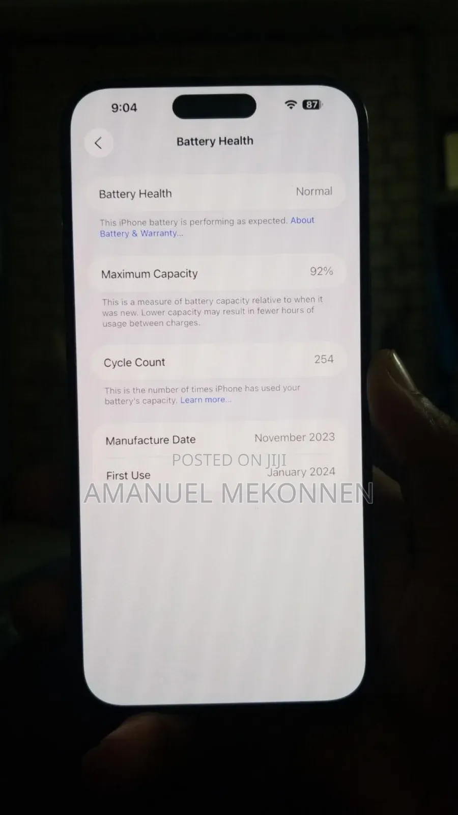 Apple iPhone 11 128 GB Black