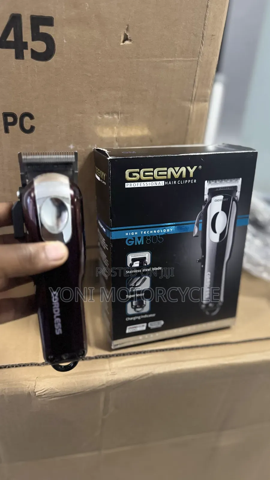 Geemu Rechargeable Hair Trimmer Hairclipper0cordless22hairtrimmer701