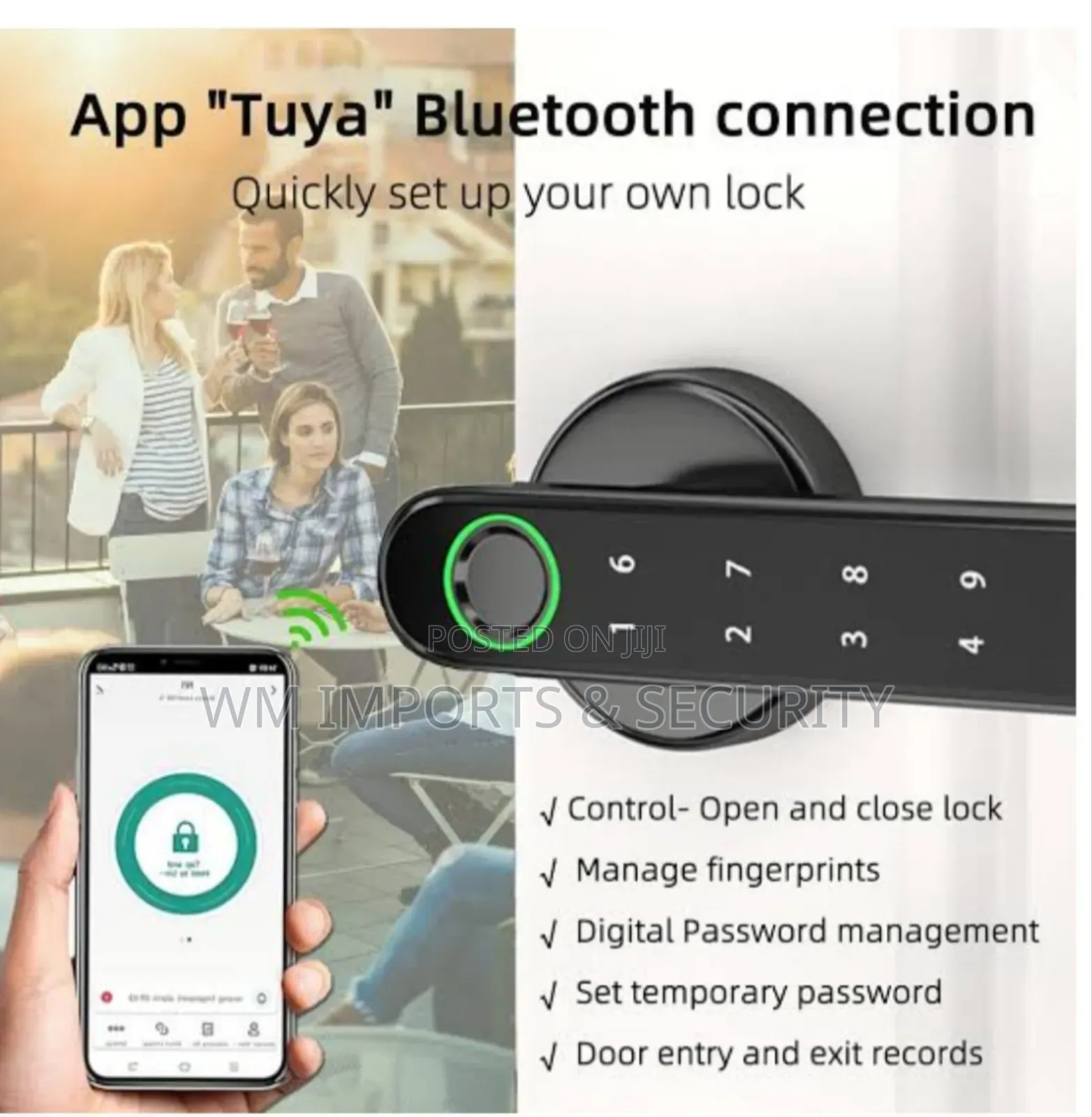 Bimetric Smart Door Lock