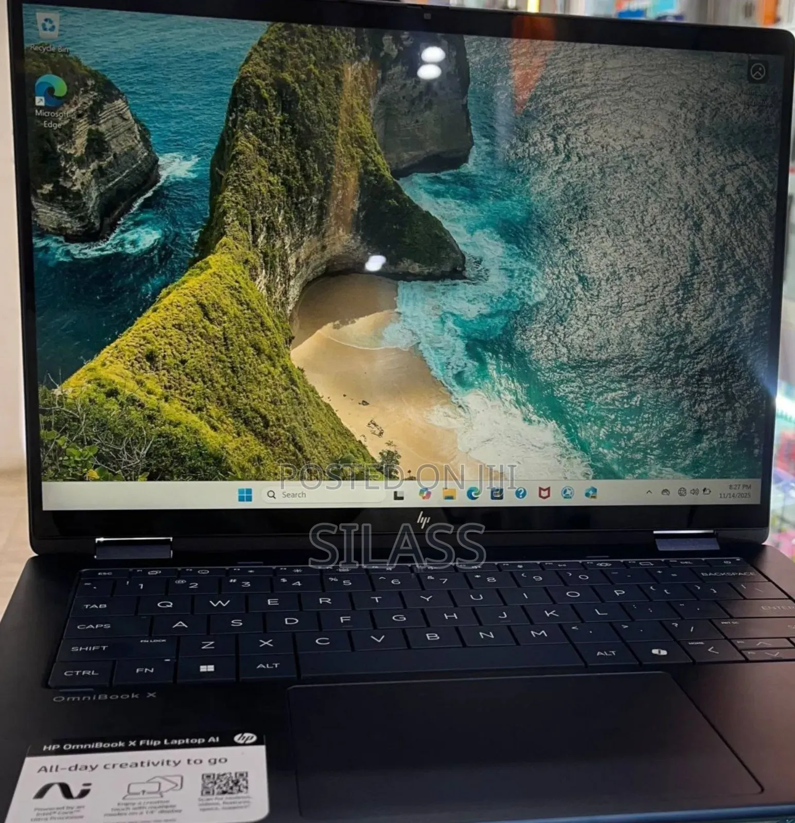 New Laptop HP OmniBook 5 14" 16GB Intel Core Ultra 7 SSD 1T