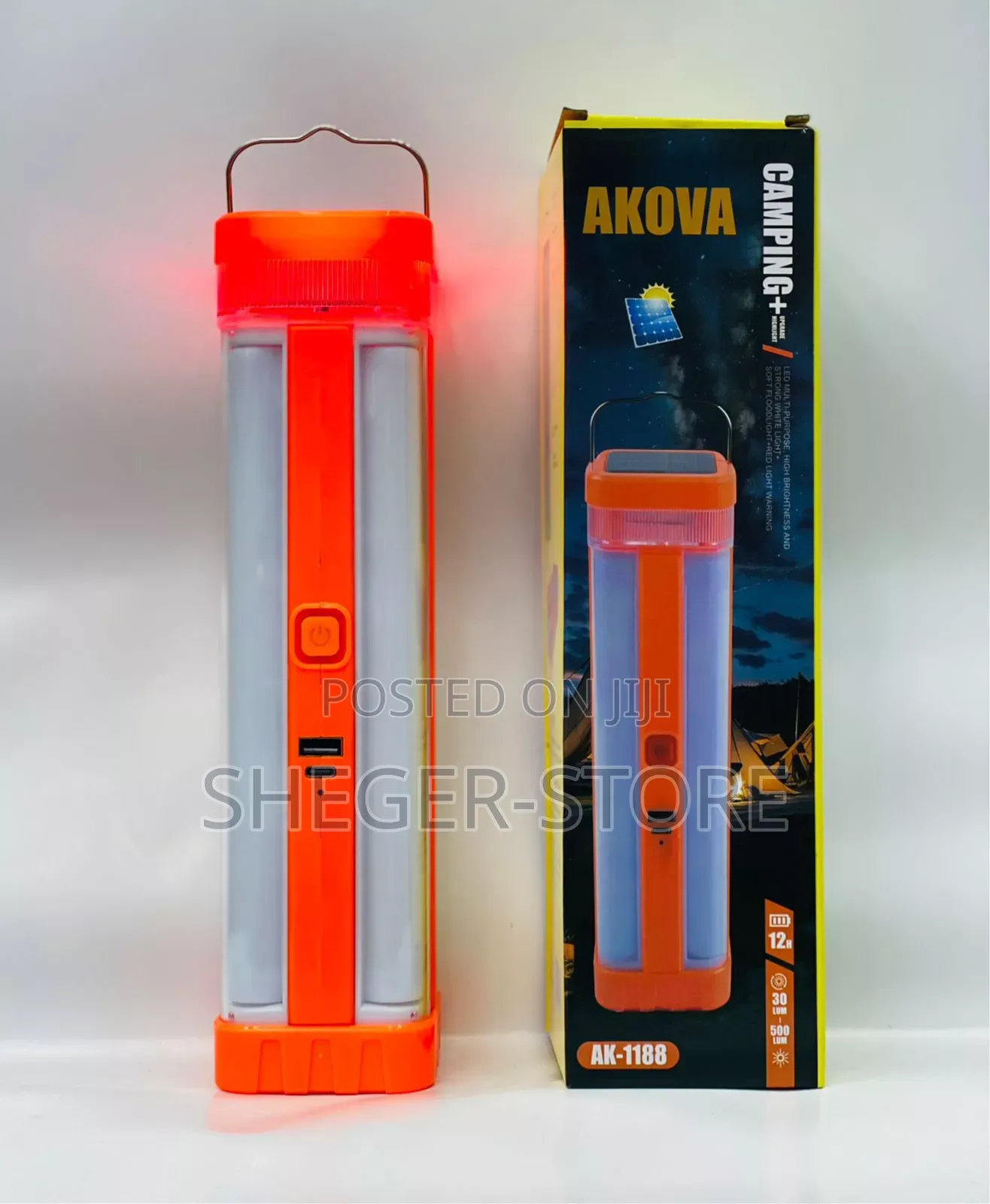 Multifunctional Portable Solar Light(Camping+ Rechargeable Led Lantern