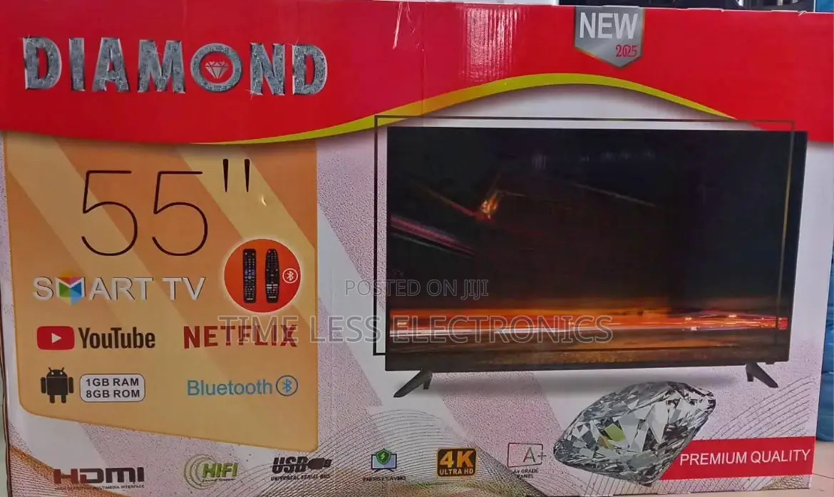 Dimond 55′′ Smart Tv – Stylish, Powerful Big in Screen!