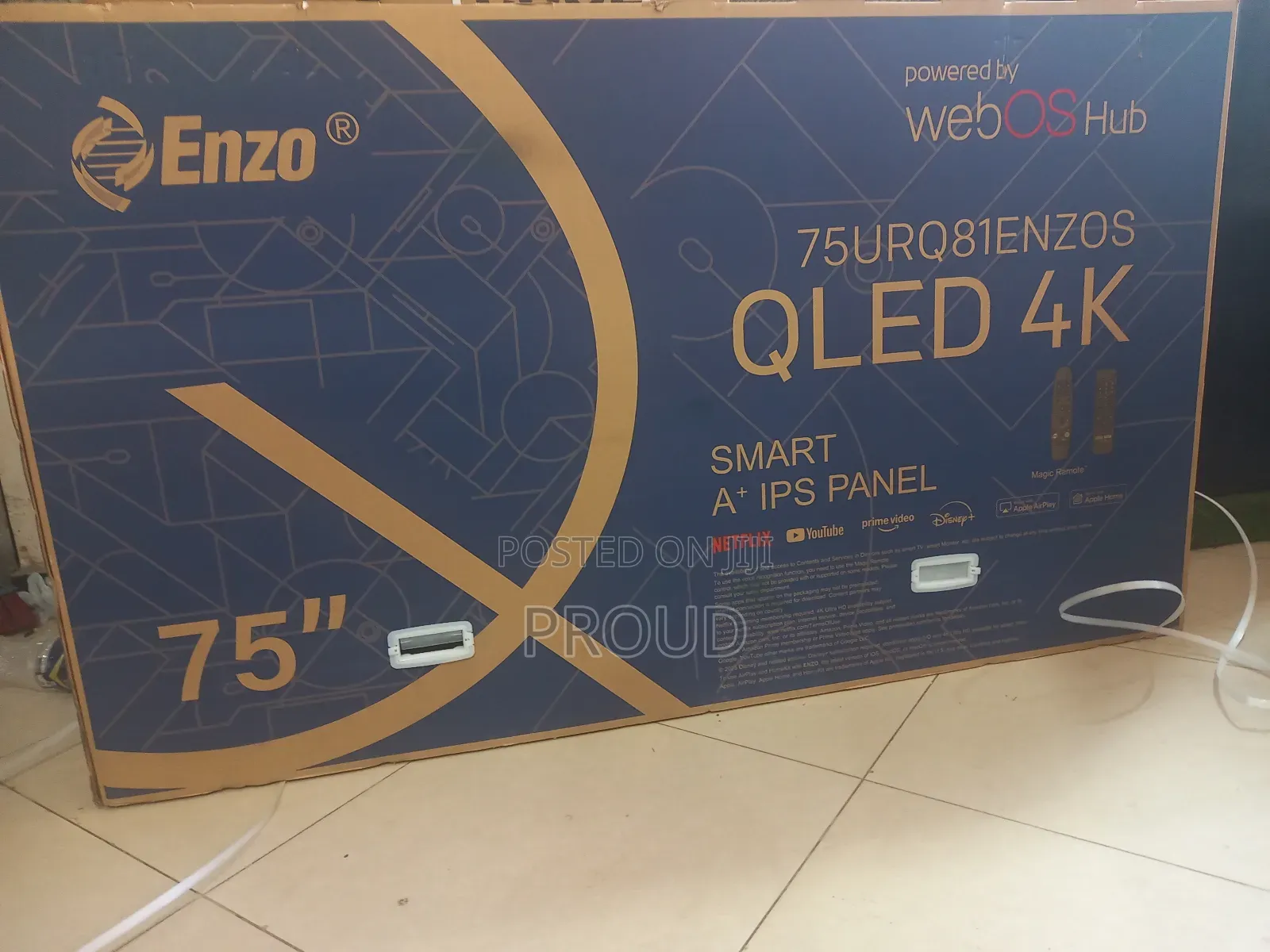 Enzo 75 Inch Tv