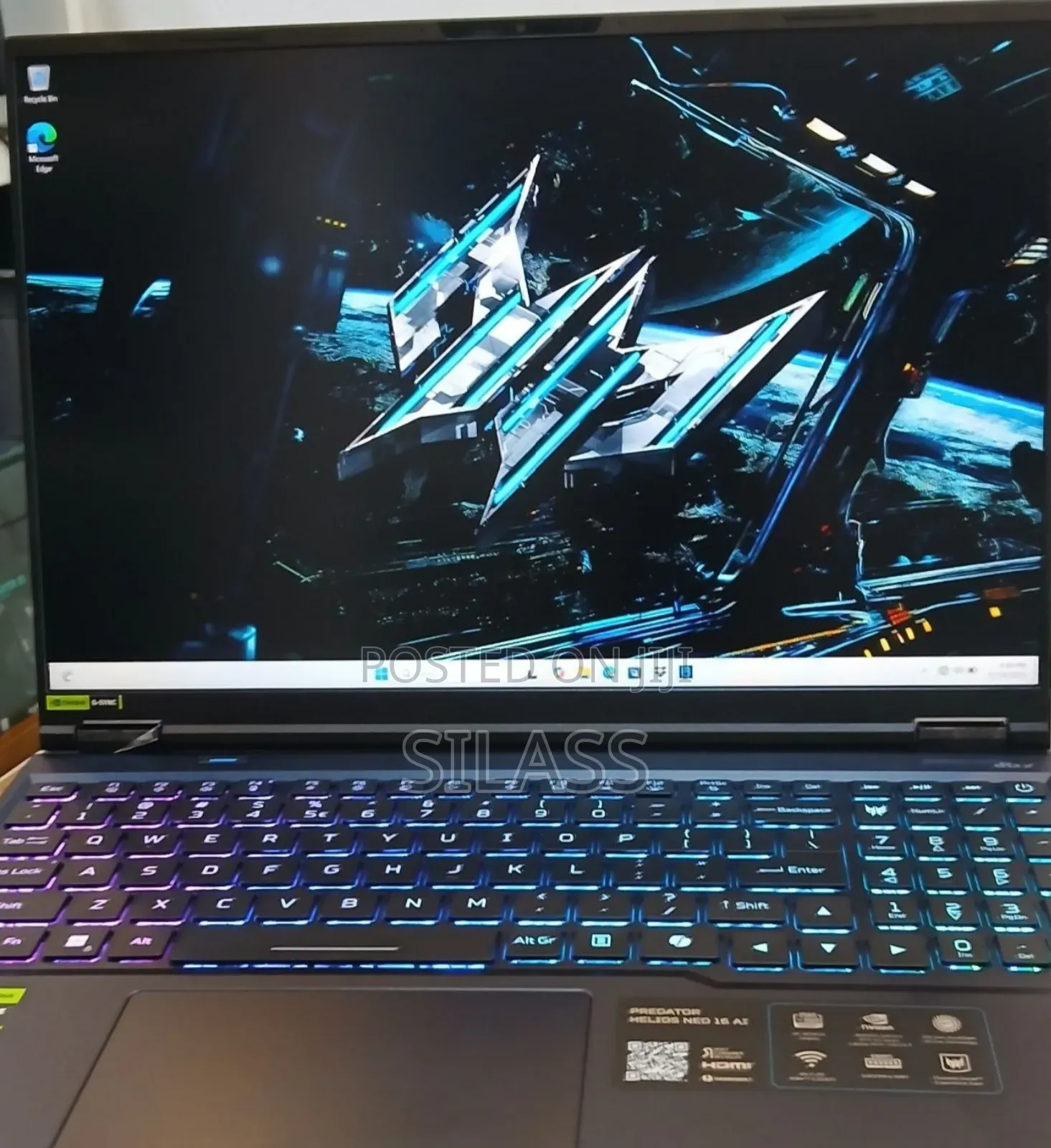 New Laptop Acer Predator Helios Neo 16 32GB Intel Core Ultra 9 SSD 1T