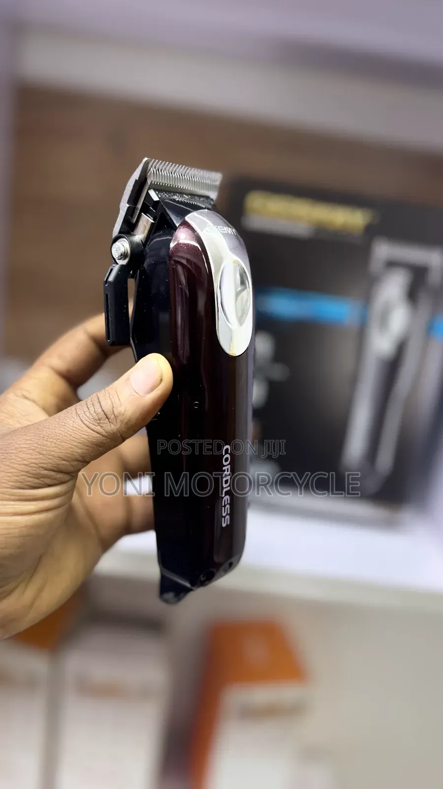 Geemy Cordless Hair Clipper0hairtrimmer7rechargeablec01hairclipper81ha