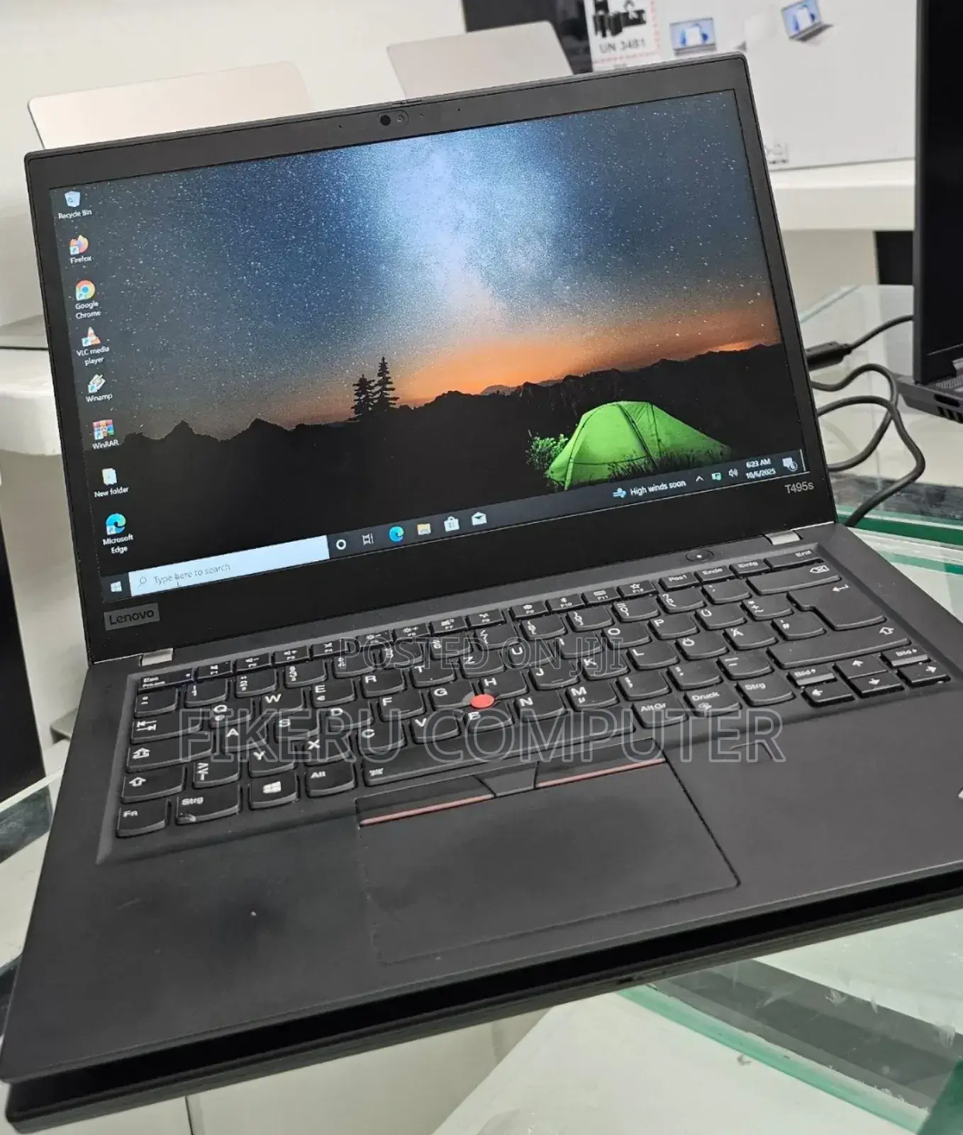 New Laptop Lenovo ThinkPad T495s 16GB AMD Ryzen 7 SSD 512GB