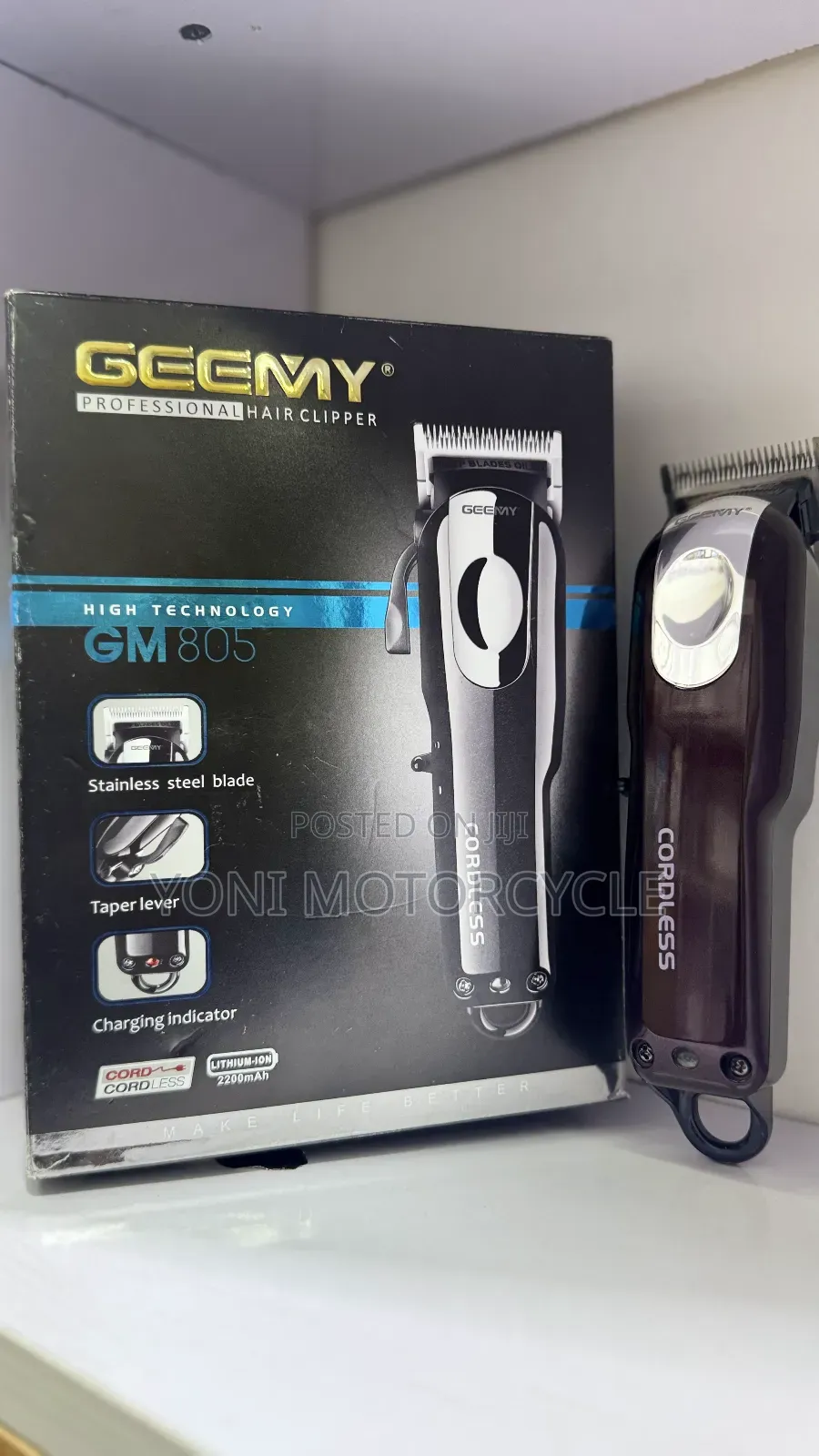 Geemy Rechargeable Hair Clipper8hairclipper0geemycordles99hair Clipper