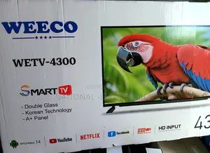 Weeco 43 Inch Tv Smart Android Original Tv
