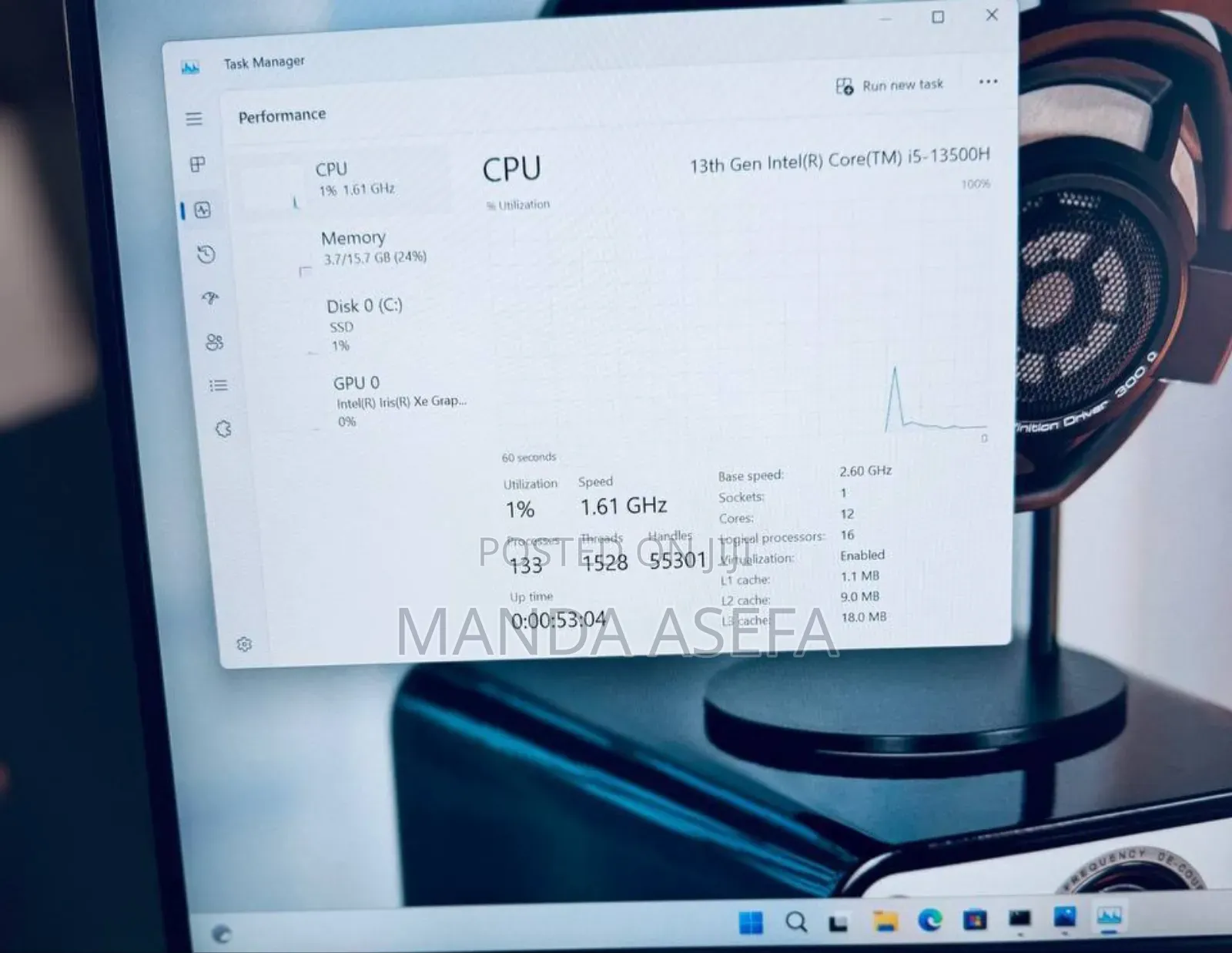 New Laptop HP Pavilion 14 16GB Intel Core I5 SSD 1T