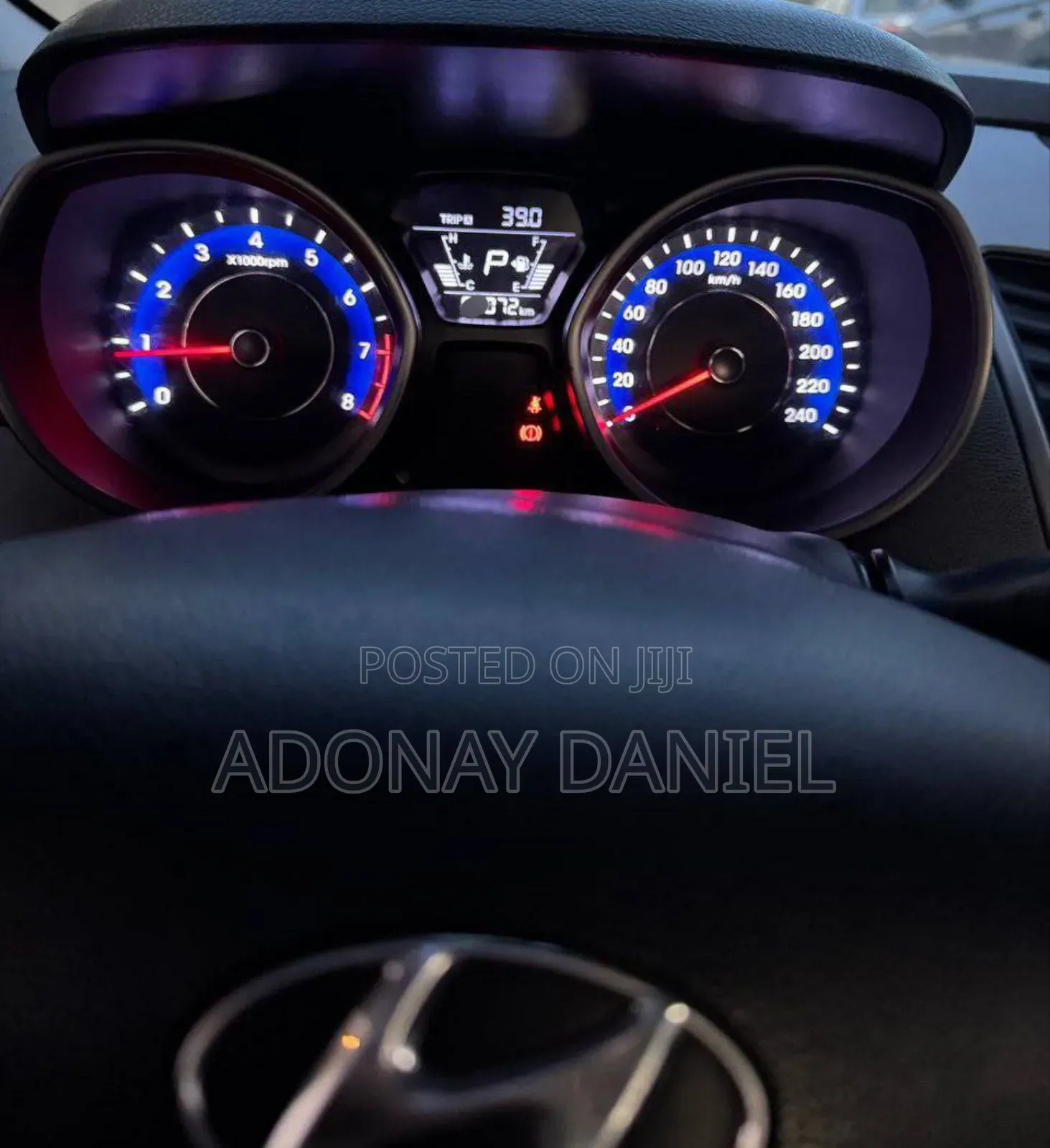 Hyundai Elantra 2013 Blue