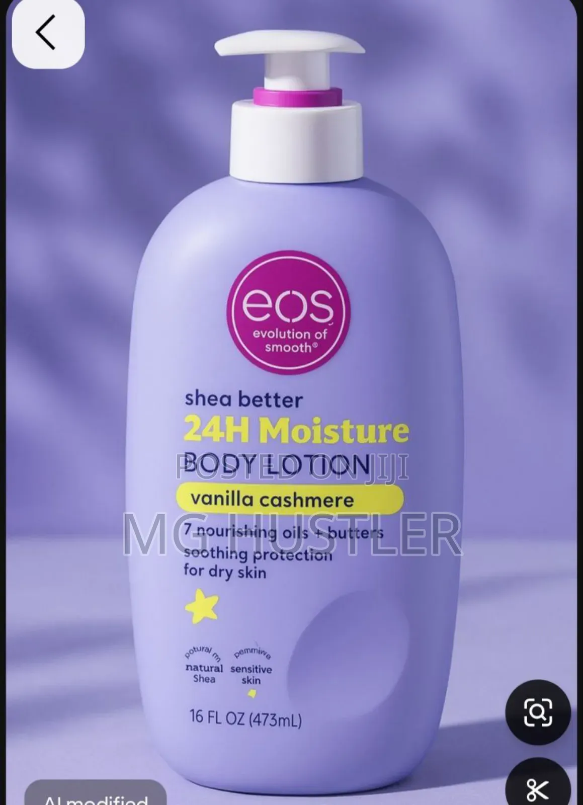 Eos Shea Better 24h Moisture Body Lotion
