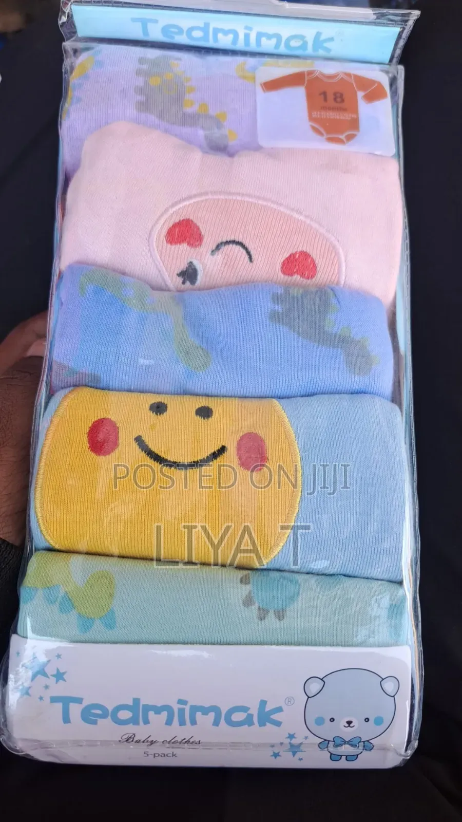 5 ፍሬ እጅጌ ሙሉ የዳይፐር
2000 Birr