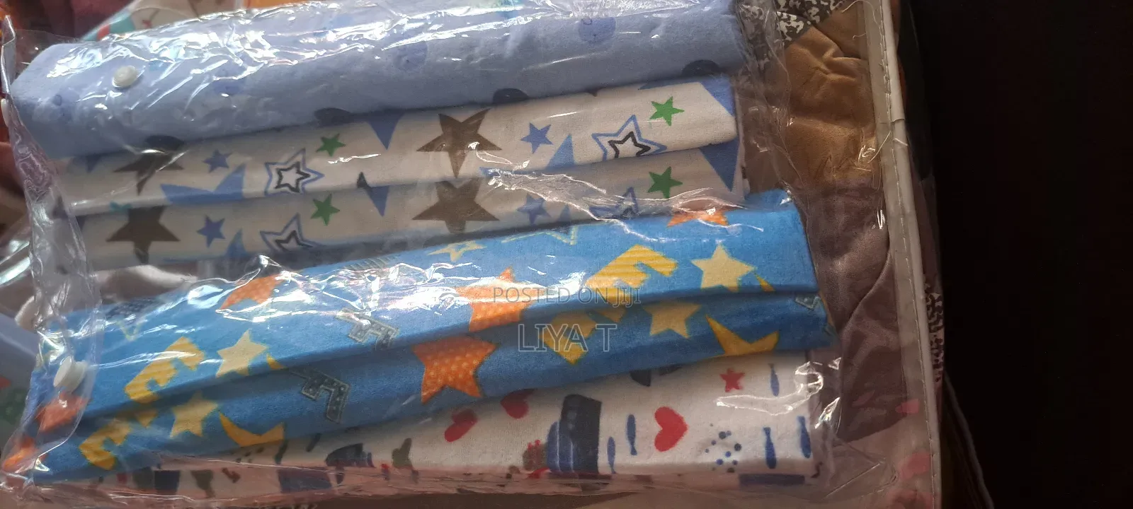 High Quality 4 ፒስ የአራስ ልጆች መቀበያ( ፍላኔል )