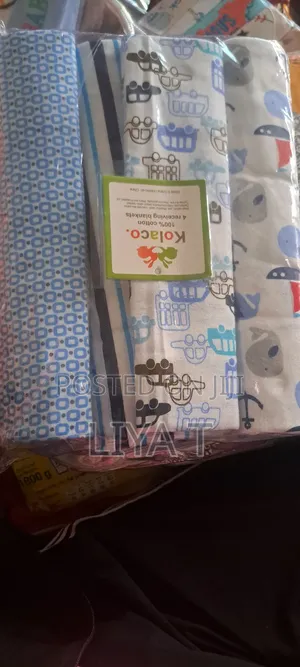 High Quality 4 ፒስ የአራስ ልጆች መቀበያ( ፍላኔል )