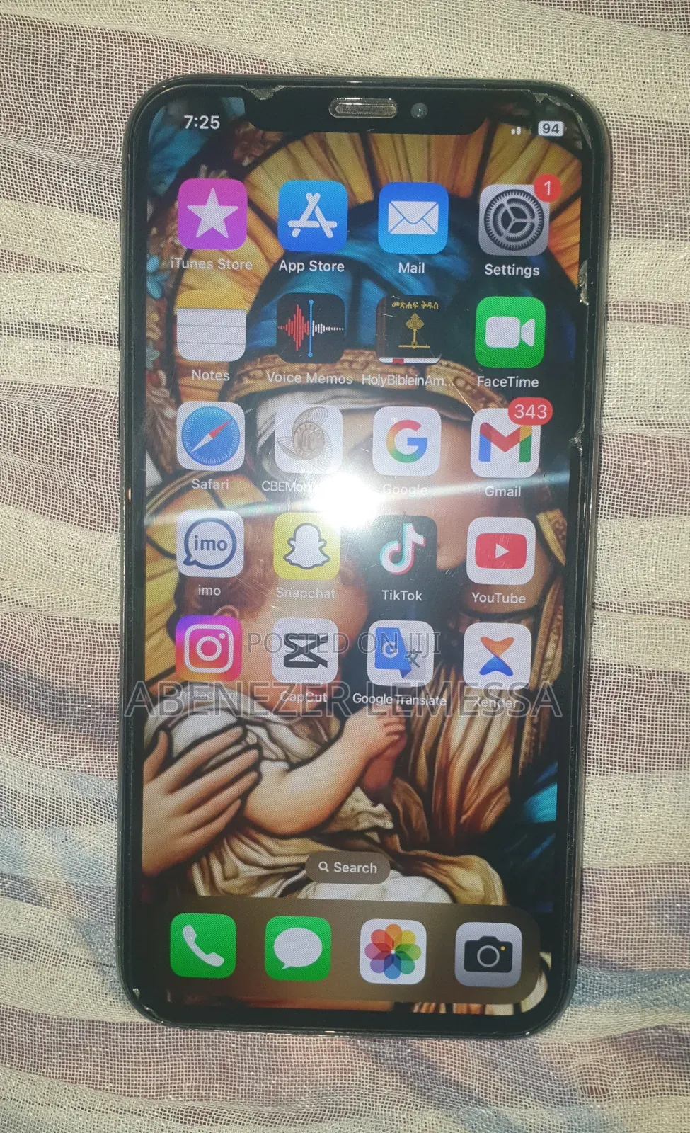 Apple iPhone X 256 GB Black