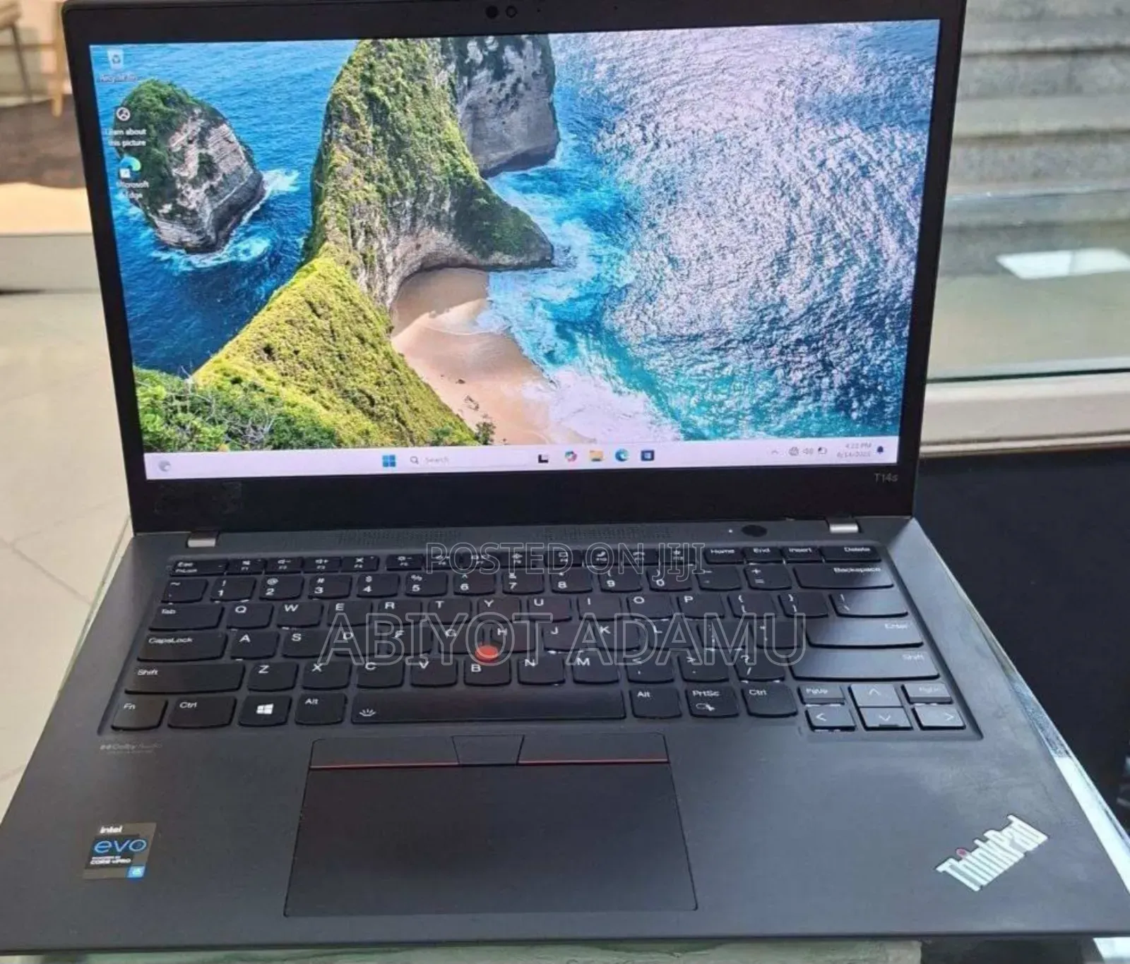 New Laptop Lenovo ThinkPad T14 16GB Intel Core I5 SSD 256GB