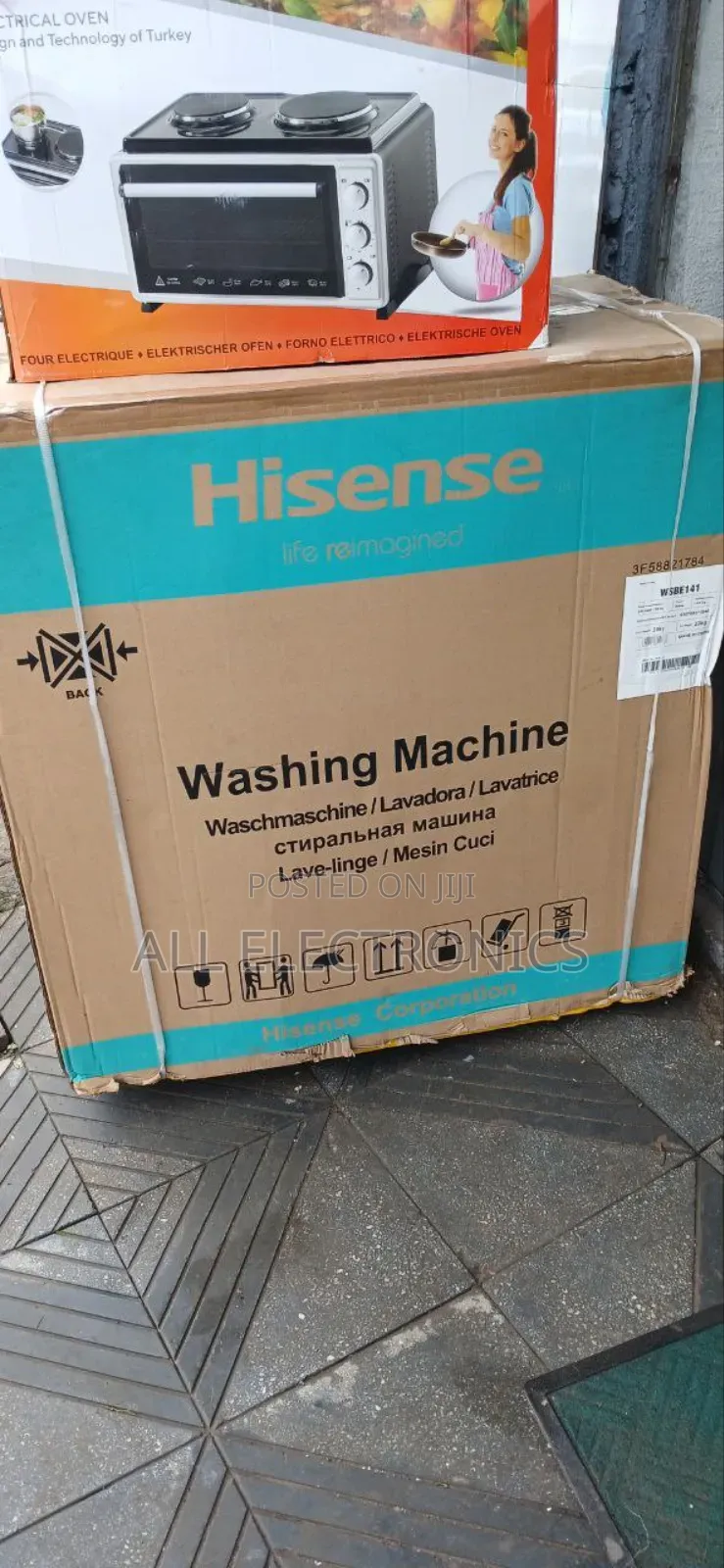 Hisense 14'kg Washing Machines 14