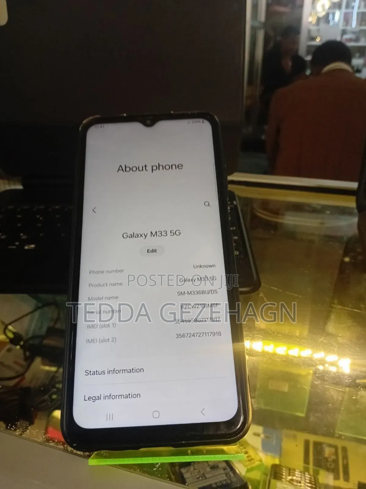 Samsung Galaxy M33 5G 128 GB Blue