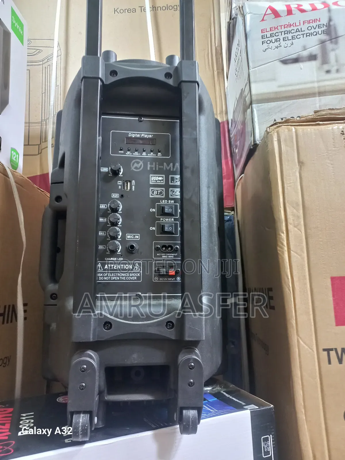 ሞንታርቦ እስፒከር በቻርጅ መስራት ሚችል